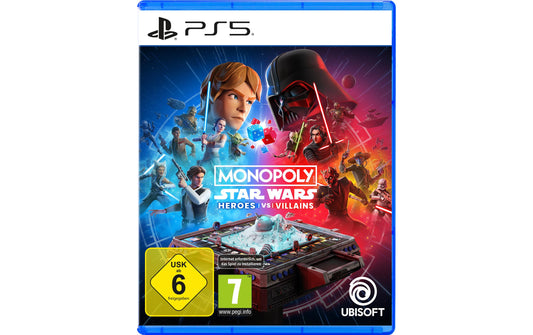 Ubisoft | MONOPOLY: Star Wars Heroes vs Villains, PS5 | Alter: 7+