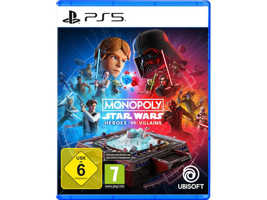 Ubisoft | MONOPOLY: Star Wars Heroes vs Villains, PS5 | Alter: 7+