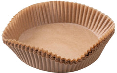 Fackelmann | Backpapier Airfryer 16cm rund | 40 Stück, 160x160x45mm
