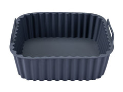 Fackelmann | Silikonform Airfryer 15cm eckig | 150x150x50mm, 83g, für Dickflüssiges
