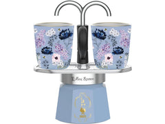 Bialetti | Bridgerton Mini Express | inkl. 2 Espressotassen, multifarbig