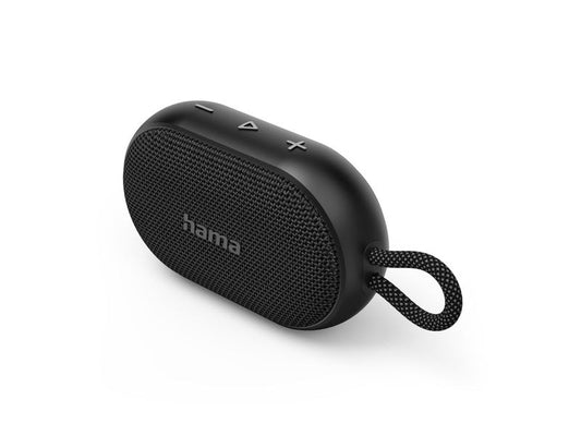 Hama | Buddy 3.0 Bluetooth Lautsprecher | Wasserdicht IPX7, 6W, schwarz