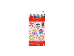 Caran d'Ache | Kawaii Farbstift Candy | Kartonschachtel mit 12 Farben