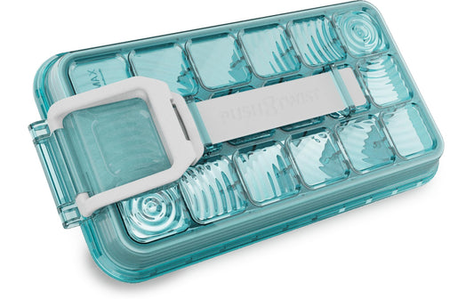 CPC | Icebreaker Eiswürfel-Form Push & Twist | 18 grosse Eiswürfel,21x11.5x5.5cm,transp
