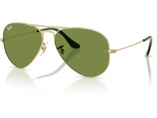 Ray-Ban | AVIATOR LARGE METAL ARISTA | Sonnenbrille,0RB3025, Lens GREEN
