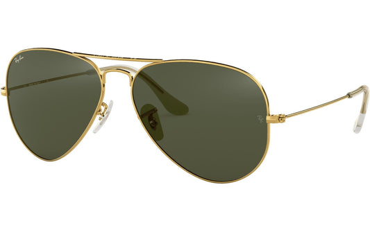 Ray-Ban | AVIATOR LARGE METAL ARISTA | Sonnenbrille,0RB3025, Lens G-15 GREEN
