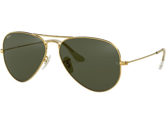 Ray-Ban | AVIATOR LARGE METAL ARISTA | Sonnenbrille,0RB3025, Lens G-15 GREEN