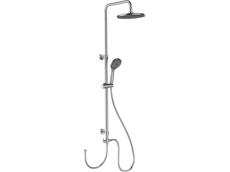 Wenko | Duschsystem Watersaving chrom | Chrom