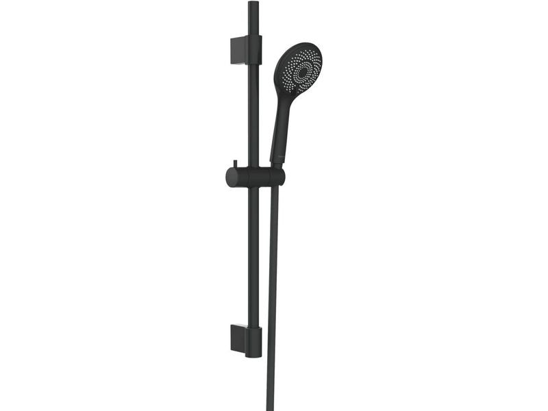 Wenko | Brauseset Watersaving schwarz | schwarz