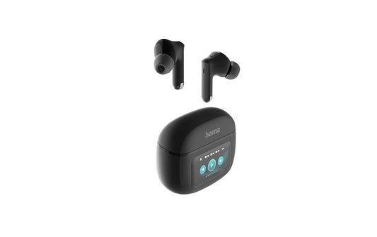 Hama | Spirit Touch In-Ear Kopfhörer | Bluetooth-Kopfhörer, TWS, ANC, Schwarz