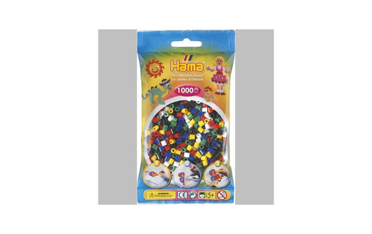 Hama | Bügelperlen Midi Mehrfarbig,1000 Stück