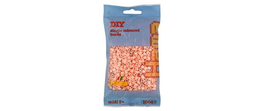 Hama | Bügelperlen Midi Hellpfirsich, 1000