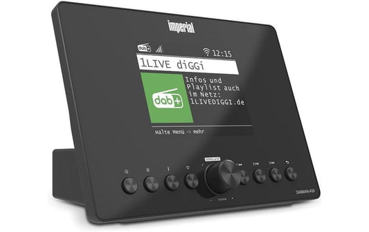 Imperial | Digitalradio-Adapter DABMAN i430 | Schwarz, LAN, BT, Farbdisplay