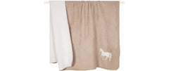 pad | Decke, Cozy Up | taupe-cream pony, 150 x 200 cm