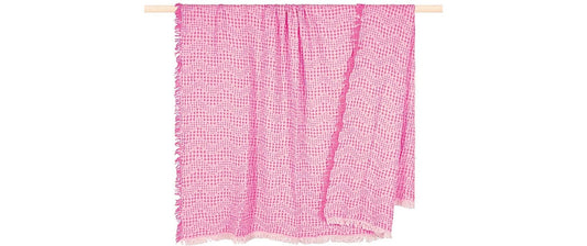 pad | Decke, Waffle | pink, 130 x 170 cm
