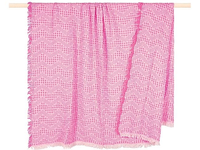 pad | Decke, Waffle | pink, 130 x 170 cm