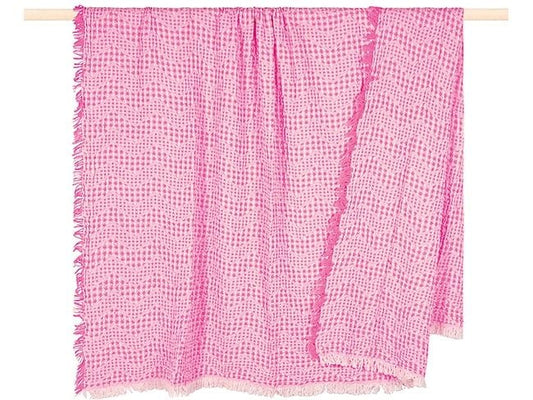 pad | Decke, Waffle | pink, 130 x 170 cm