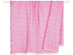 pad | Decke, Waffle | pink, 130 x 170 cm