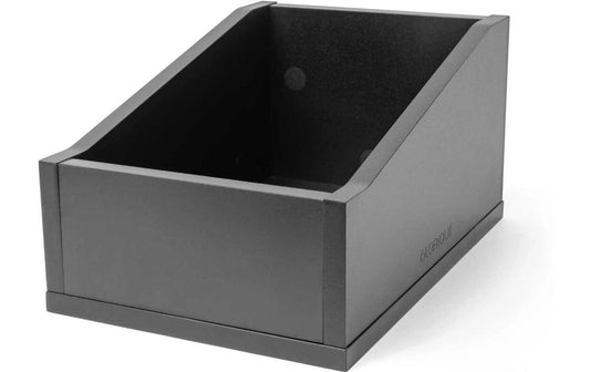 Glorious | 7 Record Box Advanced Schwarz 110 | Kompakte Aufbewahrung für ~110x 7''-Vinyls