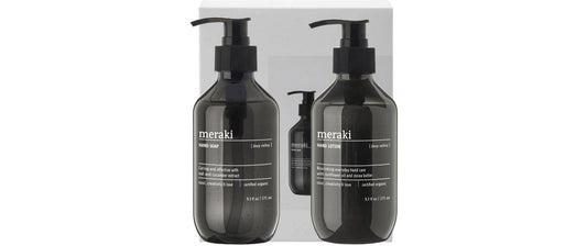 meraki | Geschenkbox Deep Valley, 2er Set | Handseife und Handlotion je 275 ml