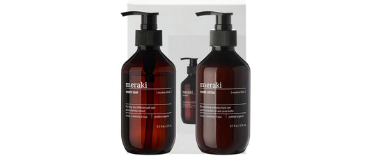 meraki | Care Geschenkbox Meadow Bliss | Handseife & Handlotion je 275 ml