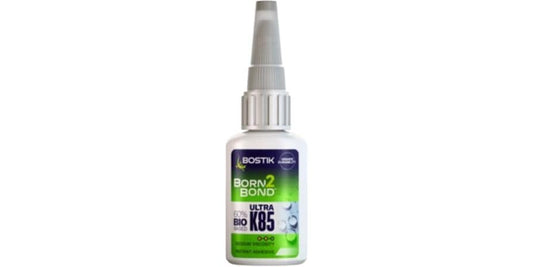 Bostik | BORN2BOND Ultra K85 MV Sofortklebstoff 20 g | mittelviskos, transparent