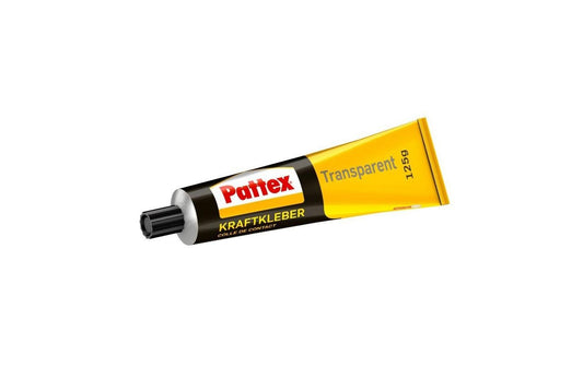 Pattex | Kraftkleber, Transparent, Tube, 125g