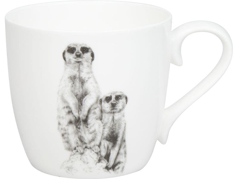 Könitz | Becher Amazing - Erdmännchen | 450ml., höhe 95mm, breite 120mm, Ø 80mm