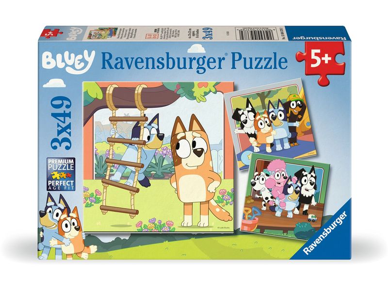 Ravensburger | Bluey 3x49p