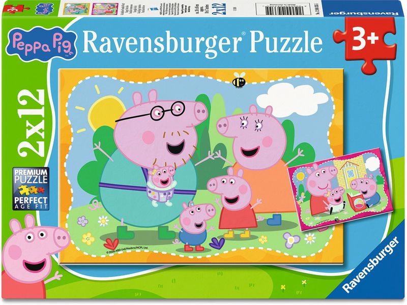 Ravensburger | Glückliche Familie Wutz! 2x12pc