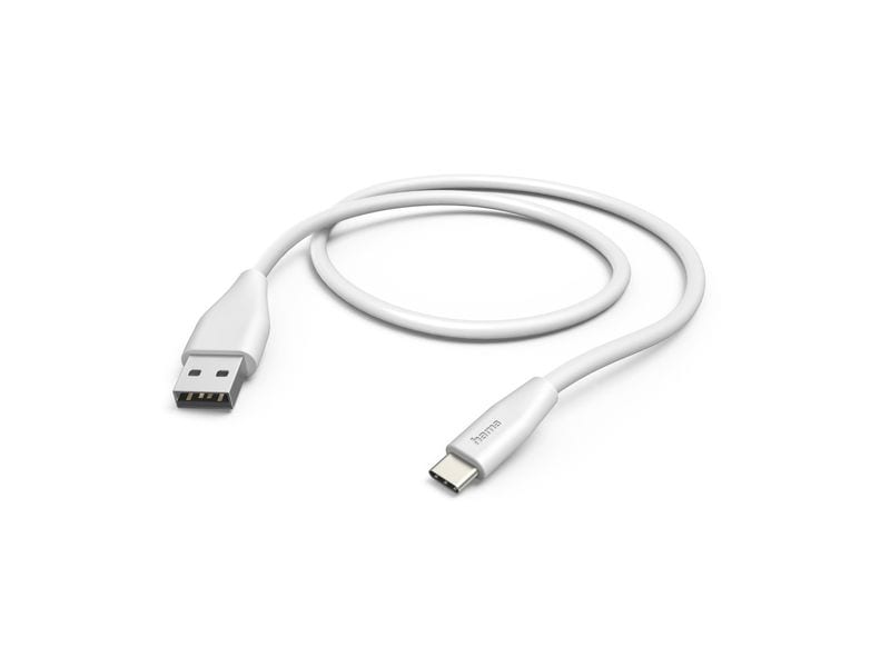 Hama | Ladekabel, USB-A - USB-C | 1,5 m, Weiss