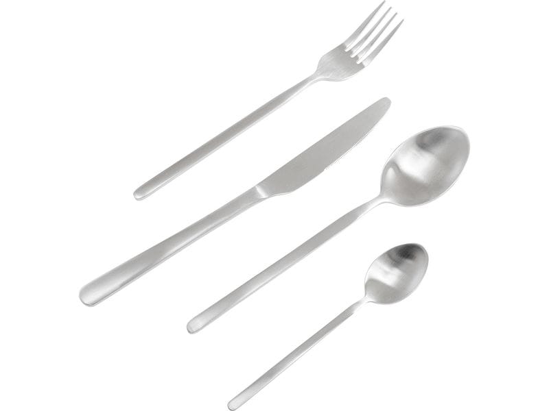 Kare | Besteckset Gloria | 16-teilig, Silber Matt