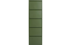 Kare | Schuhschrank Caruso 5-er, 50 x 170 cm | Olive