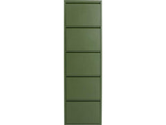 Kare | Schuhschrank Caruso 5-er, 50 x 170 cm | Olive