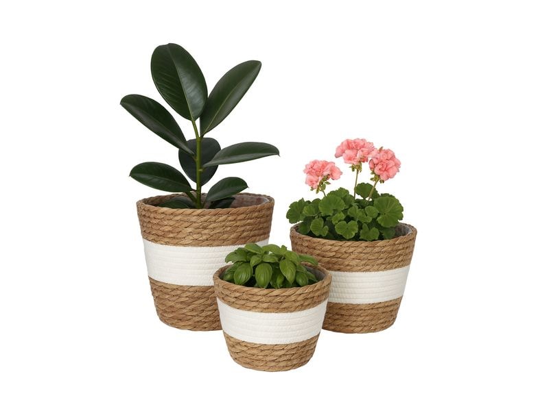 relaxdays | Blumentopf-Set | 3er Set