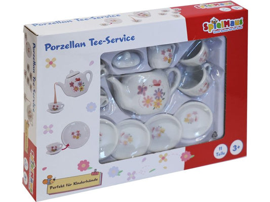 vedes | SMK Tee-Service aus Porzellan | 11-teilig