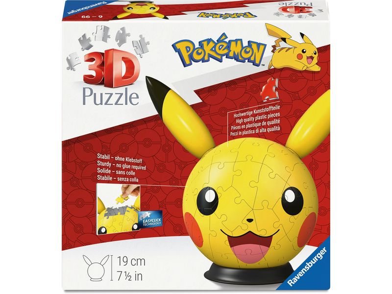 Ravensburger | Pikachu with Ears 72p