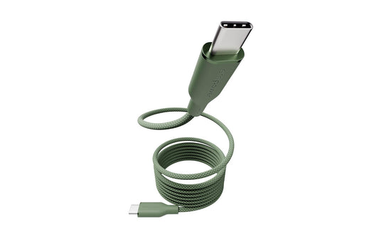 emPower by PanzerGlass | emPower USB-Kabel C-C, 240W,1.5m,magnetisch | sage, USB 2.0, 240W, magnetisches RollUp