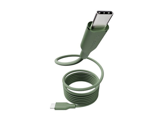 emPower by PanzerGlass | emPower USB-Kabel C-C, 240W,1.5m,magnetisch | sage, USB 2.0, 240W, magnetisches RollUp