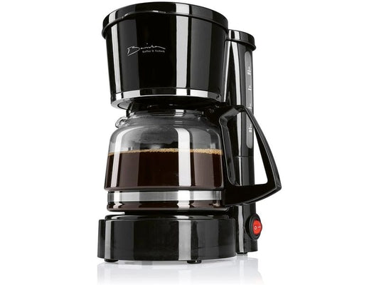 Barista | Kaffeemaschine 750W schwarz | Mit Glaskanne & Warmhaltefunktion