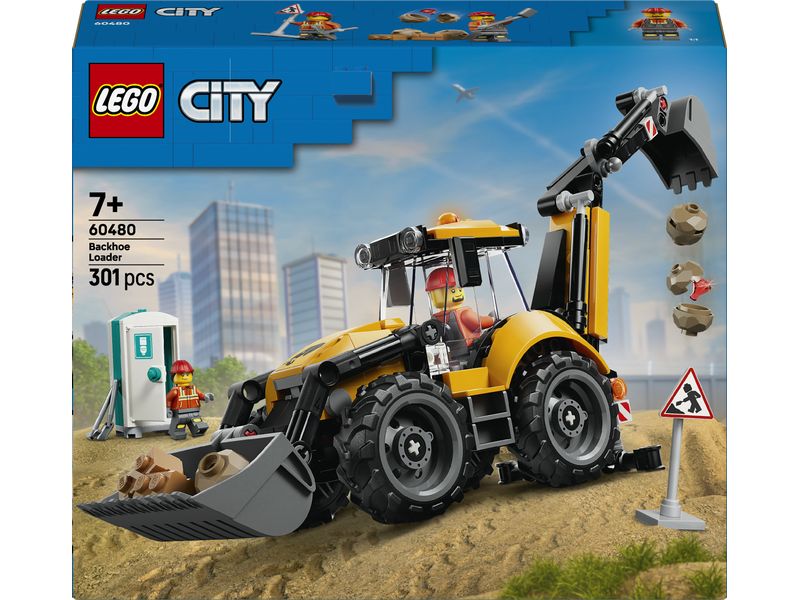 LEGO® | Gelber Baggerlader