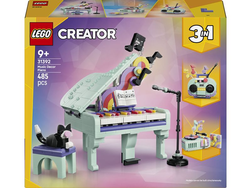 LEGO® | Deko-Klavier mit Katze