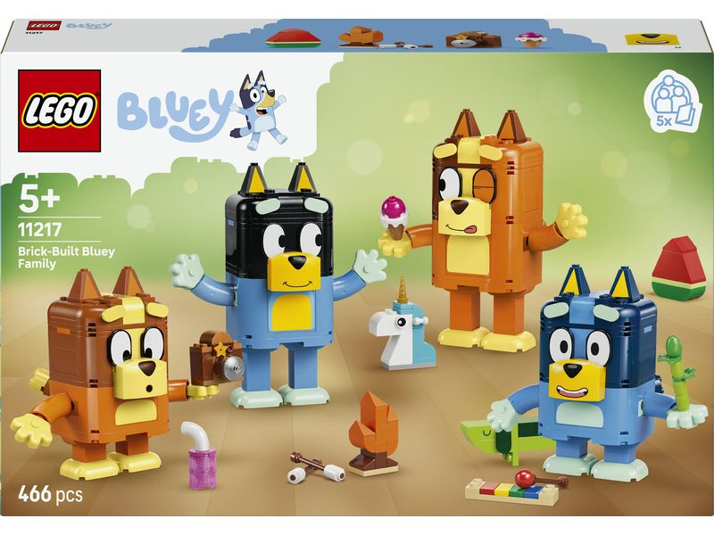 LEGO® | Blueys Familie aus LEGO Steinen