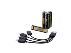 Verico | LoopEnergy PRO AA, USB-C, 2220mAh | 1.5V 3330mWh, 2220mAh, Akku Li-Ion, 4 Stk