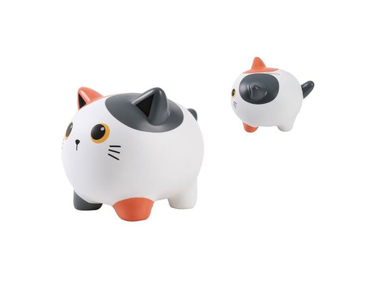 Basteln | Sombo Spardose Katze weiss | 18 x 15 x 15 cm
