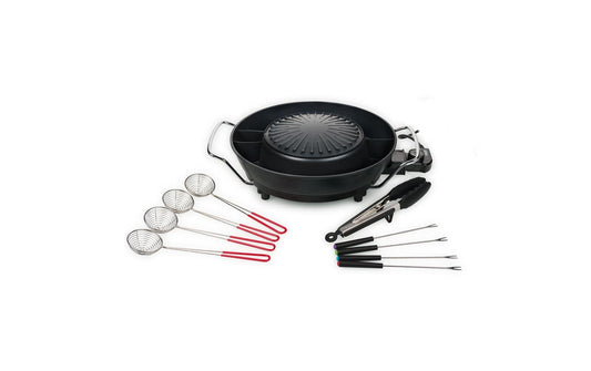 Tristar | Koreanisches Grill & Fonue Set | 3 Liter, 1800 Watt