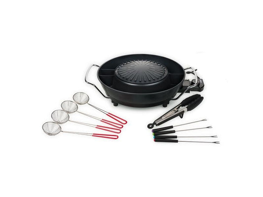 Tristar | Koreanisches Grill & Fonue Set | 3 Liter, 1800 Watt