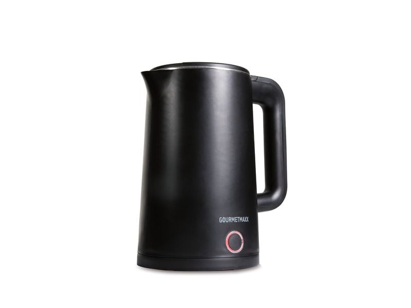 GOURMETmaxx | Wasserkocher 1500W 1.5L | schwarz matt 1.5l