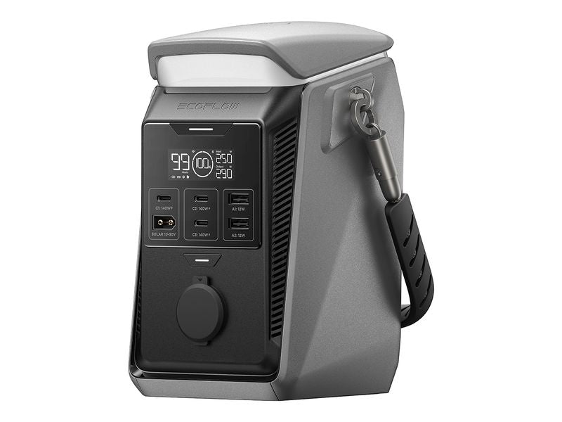 EcoFlow | TRAIL Plus 300 DC Power Station | Portable 288Wh Silver/Black