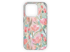 Ideal of Sweden | IDOS Clear Cover, Magsafe | Iphone 16 Pro Max, Tulpin Bloom